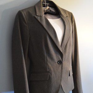 Grey stretch fabric Express blazer, size 0
